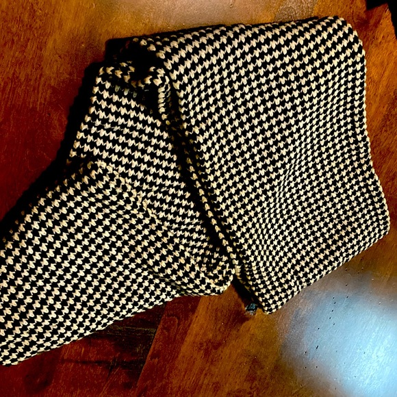 Talbots herringbone infinity circle scarf cotton - Picture 2 of 7